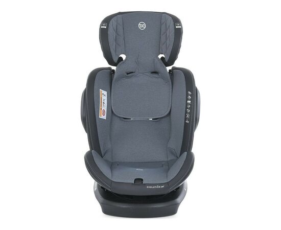 Автокресло El Camino ME 1045-1 Evolution 2 360 Isofix Royal dark gray 0-36 кг (ME 1045-1 royal d.gr), изображение 8 Автокресло El Camino ME 1045-1 Evolution 2 360 Isofix Royal dark gray 0-36 кг (ME 1045-1 royal d.gr), изображение 8