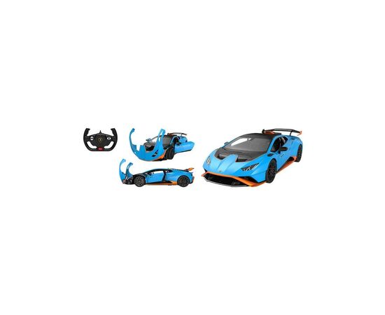 Радиоуправляемая игрушка Rastar Lamborghini Huracan STO 1:14 (98760 blue), изображение 9