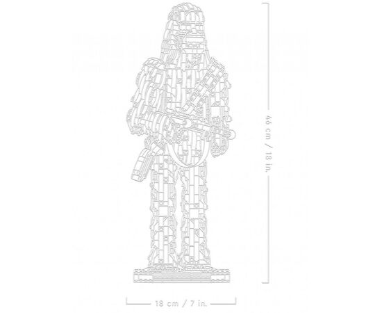 Конструктор LEGO Star Wars Чубака 2319 деталей (75371), изображение 11 Конструктор LEGO Star Wars Чубака 2319 деталей (75371), изображение 11