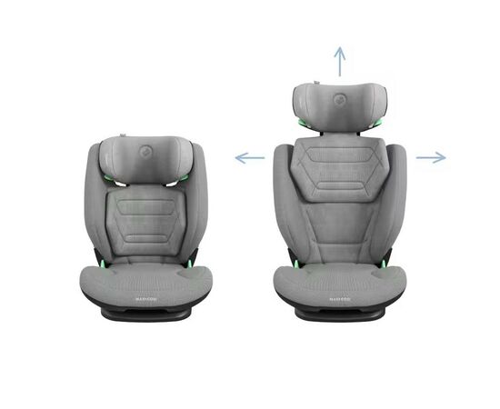 Автокресло Maxi-Cosi RodiFix Pro 2 i-Size Authentic Grey (8800510111), изображение 9 Автокресло Maxi-Cosi RodiFix Pro 2 i-Size Authentic Grey (8800510111), изображение 9