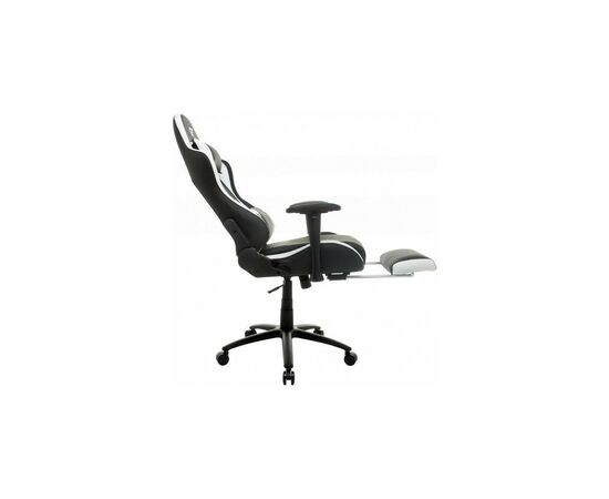 Кресло игровое GT Racer X-2534-F Black/White, изображение 5 Кресло игровое GT Racer X-2534-F Black/White, изображение 5