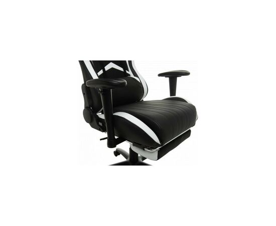 Кресло игровое GT Racer X-2534-F Black/White, изображение 9 Кресло игровое GT Racer X-2534-F Black/White, изображение 9
