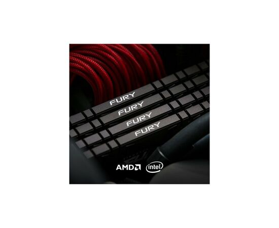 Модуль памяти для компьютера DDR4 8GB 3600 MHz FURYRenegadeBlack Kingston Fury (ex.HyperX) (KF436C16RB/8), изображение 7 Модуль памяти для компьютера DDR4 8GB 3600 MHz FURYRenegadeBlack Kingston Fury (ex.HyperX) (KF436C16RB/8), изображение 7