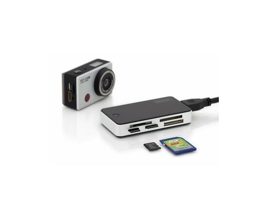 Считыватель флеш-карт Digitus USB 3.0 All-in-one (DA-70330-1), изображение 5 Считыватель флеш-карт Digitus USB 3.0 All-in-one (DA-70330-1), изображение 5