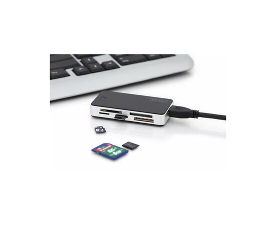 Считыватель флеш-карт Digitus USB 3.0 All-in-one (DA-70330-1), изображение 7 Считыватель флеш-карт Digitus USB 3.0 All-in-one (DA-70330-1), изображение 7