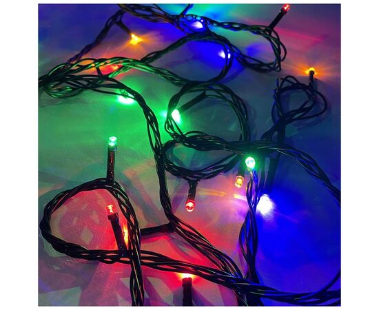 Гирлянда ColorWay LED 100 Color 10м 8 функций 220V (CW-G-100L10VMC), изображение 4 Гирлянда ColorWay LED 100 Color 10м 8 функций 220V (CW-G-100L10VMC), изображение 4