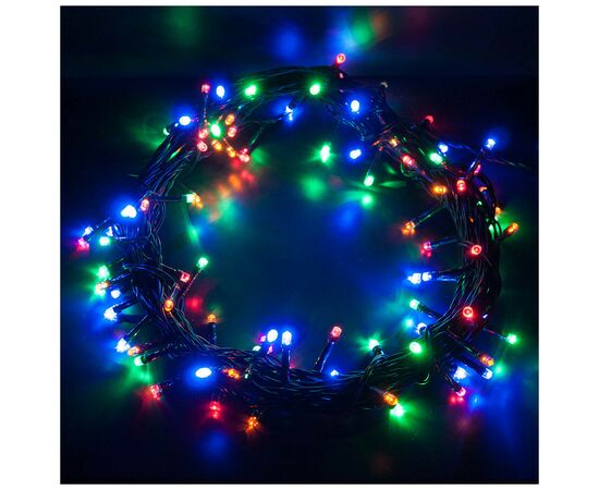 Гирлянда ColorWay LED 100 Color 10м 8 функций 220V (CW-G-100L10VMC), изображение 6 Гирлянда ColorWay LED 100 Color 10м 8 функций 220V (CW-G-100L10VMC), изображение 6