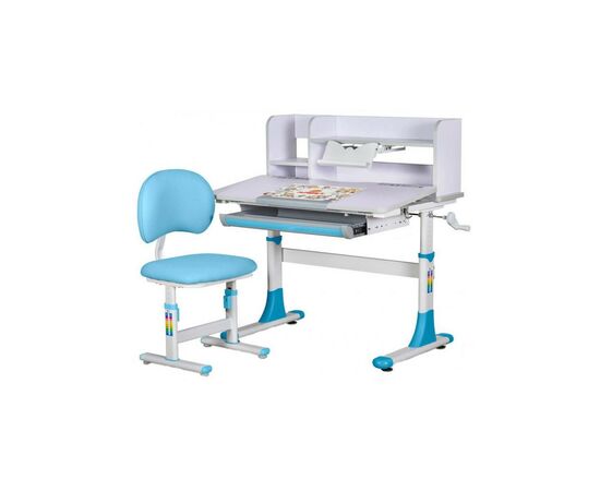 Парта со стулом Evo-kids Blue (BD-21 BL)