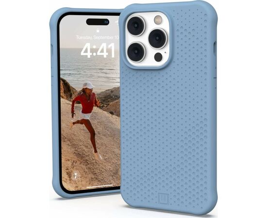 Чохол до моб. телефона Uag [U] Apple iPhone 14 Pro Dot Magsafe, Cerulean (114082315858), зображення 11