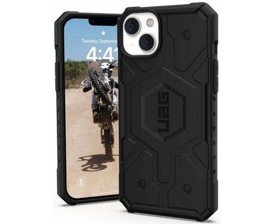 Чехол для моб. телефона Uag Apple iPhone 14 Plus Pathfinder Magsafe, Black (114053114040), изображение 11 Чехол для моб. телефона Uag Apple iPhone 14 Plus Pathfinder Magsafe, Black (114053114040), изображение 11