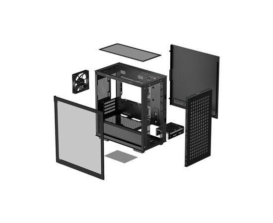Корпус Deepcool CH370 Black (R-CH370-BKNAM1-G-1), изображение 11 Корпус Deepcool CH370 Black (R-CH370-BKNAM1-G-1), изображение 11