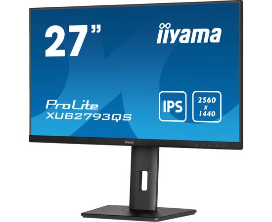 Монітор iiyama XUB2793QS-B1, зображення 5 Монітор iiyama XUB2793QS-B1, зображення 5