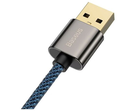 Дата кабель USB 3.1 AM to Type-C 1.0m CATCS 66W 90 Legend Series Elbow Blue Baseus (CACS000403), зображення 3 Дата кабель USB 3.1 AM to Type-C 1.0m CATCS 66W 90 Legend Series Elbow Blue Baseus (CACS000403), зображення 3