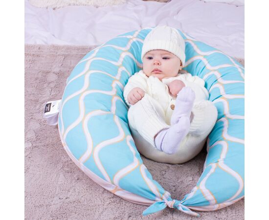 Подушка MirSon для беременных и кормления №8319 Print Line 18-444 Gracia Бязь 30х170х20 см (2200006200444), изображение 8 Подушка MirSon для беременных и кормления №8319 Print Line 18-444 Gracia Бязь 30х170х20 см (2200006200444), изображение 8