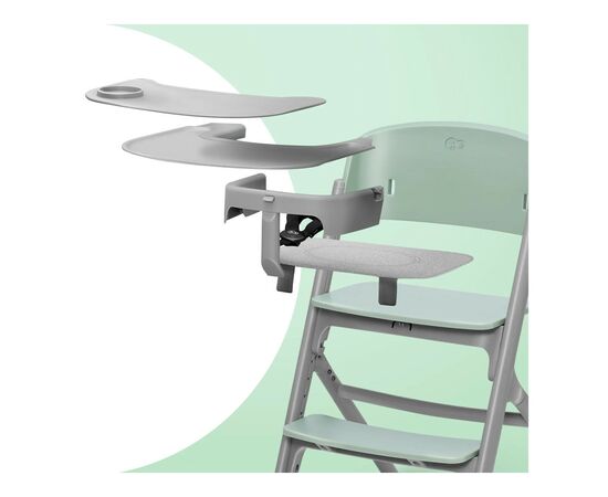 Стілець для годування Kinderkraft Livy Olive Green (5902533919628), зображення 10 Стілець для годування Kinderkraft Livy Olive Green (5902533919628), зображення 10