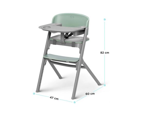 Стілець для годування Kinderkraft Livy Olive Green (5902533919628), зображення 5 Стілець для годування Kinderkraft Livy Olive Green (5902533919628), зображення 5