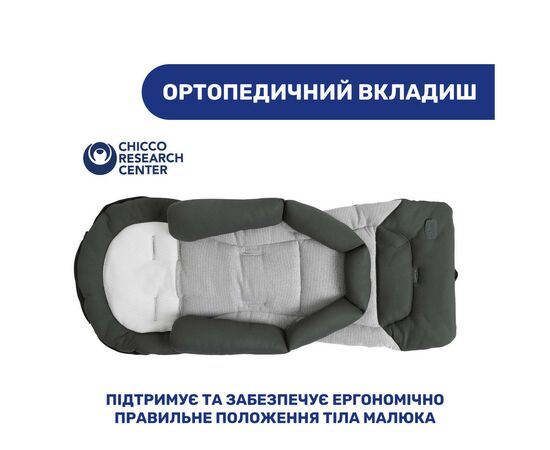 Коляска Chicco 2 в 1 Mysa Зеленая (2900990849444) (87026.30.01), изображение 6