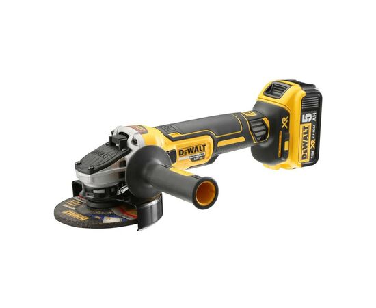 Шлифовальная машина DeWALT DCG405 18В XR Li-lon, 125 мм, 3x5Ah, кейс TSTAK (DCG405P3), изображение 2 Шлифовальная машина DeWALT DCG405 18В XR Li-lon, 125 мм, 3x5Ah, кейс TSTAK (DCG405P3), изображение 2