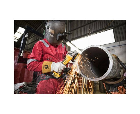 Шлифовальная машина DeWALT DCG405 18В XR Li-lon, 125 мм, 3x5Ah, кейс TSTAK (DCG405P3), изображение 6 Шлифовальная машина DeWALT DCG405 18В XR Li-lon, 125 мм, 3x5Ah, кейс TSTAK (DCG405P3), изображение 6