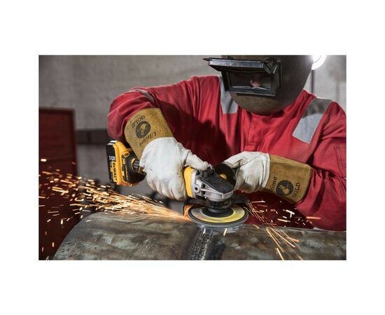 Шлифовальная машина DeWALT DCG405 18В XR Li-lon, 125 мм, 3x5Ah, кейс TSTAK (DCG405P3), изображение 9 Шлифовальная машина DeWALT DCG405 18В XR Li-lon, 125 мм, 3x5Ah, кейс TSTAK (DCG405P3), изображение 9
