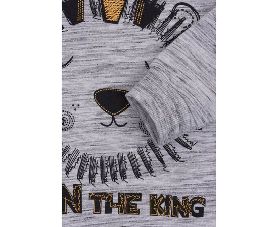 Набор детской одежды Breeze "LION THE KING" (6679-80B-gray), изображение 8 Набор детской одежды Breeze "LION THE KING" (6679-80B-gray), изображение 8