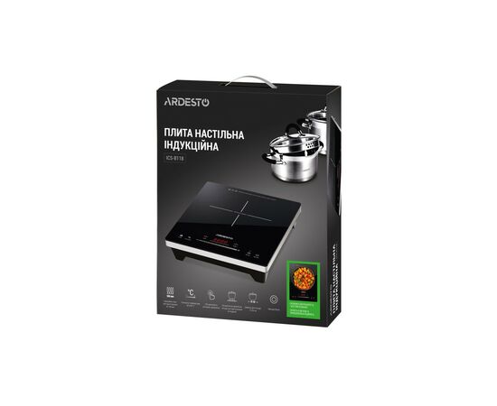 Настільна плита Ardesto ICS-B118, зображення 8 Настільна плита Ardesto ICS-B118, зображення 8