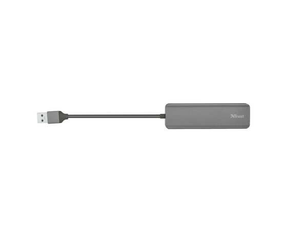 Концентратор Trust Halyx 4-Port USB-A 3.2 ALUMINIUM (23327_TRUST), изображение 2 Концентратор Trust Halyx 4-Port USB-A 3.2 ALUMINIUM (23327_TRUST), изображение 2