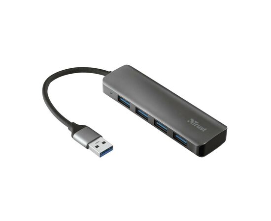 Концентратор Trust Halyx 4-Port USB-A 3.2 ALUMINIUM (23327_TRUST)