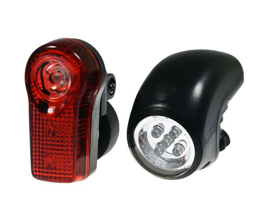 Комплект велофар Good Bike Twins 2 режима 5+3 LED (92306-IS)