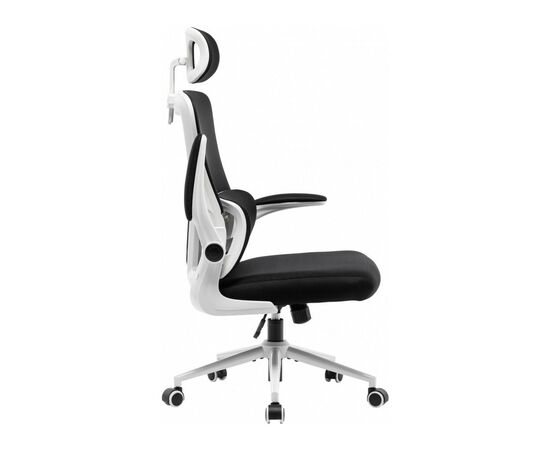Офісне крісло GT Racer X-5728 White/Black, зображення 3 Офісне крісло GT Racer X-5728 White/Black, зображення 3