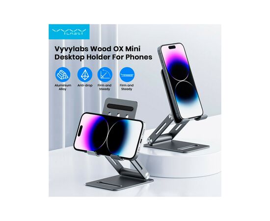 Подставка для планшета Vyvylabs Wood OX Mini Desktop Holder (VFMFS-01), изображение 4 Подставка для планшета Vyvylabs Wood OX Mini Desktop Holder (VFMFS-01), изображение 4