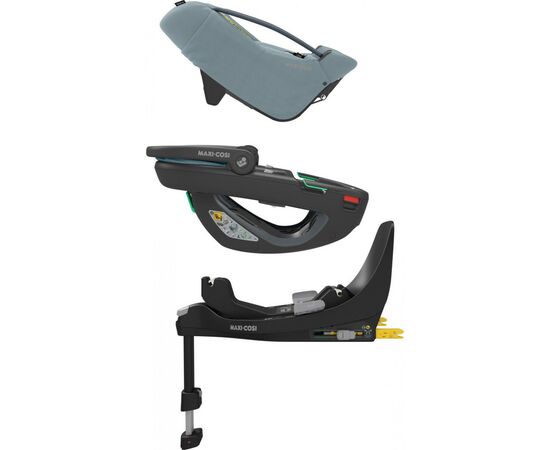 Автокресло Maxi-Cosi Coral 360 Essential Grey (Black Shell) (8559050111), изображение 12 Автокресло Maxi-Cosi Coral 360 Essential Grey (Black Shell) (8559050111), изображение 12