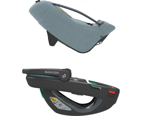 Автокресло Maxi-Cosi Coral 360 Essential Grey (Black Shell) (8559050111), изображение 7 Автокресло Maxi-Cosi Coral 360 Essential Grey (Black Shell) (8559050111), изображение 7