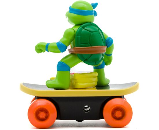 Игровой набор Funrise TMNT Черепашки-ниндзя классические Скейтбордист с лаунчером Леонардо (71040), изображение 6 Игровой набор Funrise TMNT Черепашки-ниндзя классические Скейтбордист с лаунчером Леонардо (71040), изображение 6