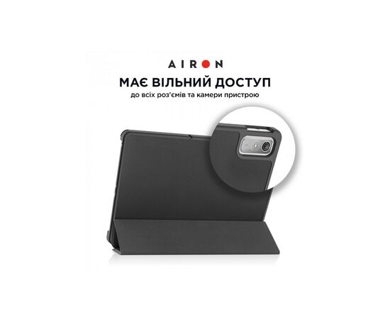 Чохол до планшета AirOn Premium Lenovo Tab P11 2nd Gen 11.5" + protective film black (4822352781093), зображення 4 Чохол до планшета AirOn Premium Lenovo Tab P11 2nd Gen 11.5" + protective film black (4822352781093), зображення 4