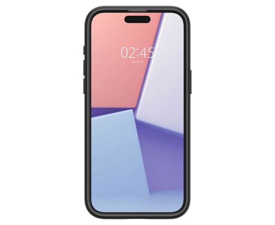 Чехол для мобильного телефона Spigen Apple iPhone 15 Pro Optik Armor MagFit Black (ACS06738), изображение 10 Чехол для мобильного телефона Spigen Apple iPhone 15 Pro Optik Armor MagFit Black (ACS06738), изображение 10