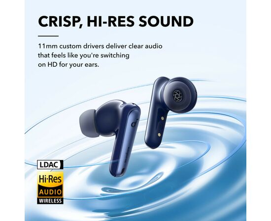 Наушники Anker SoundСore Liberty 4 NC Navy Blue (A3947G31), изображение 5 Наушники Anker SoundСore Liberty 4 NC Navy Blue (A3947G31), изображение 5