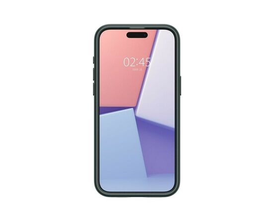 Чехол для мобильного телефона Spigen Apple iPhone 15 Pro Max Optik Armor MagFit Abyss Green (ACS06600), изображение 4