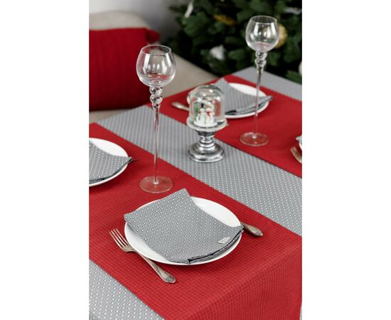 Салфетка на стол Прованс Merry Christmas серая 35x45 см (4823093448780), изображение 6 Салфетка на стол Прованс Merry Christmas серая 35x45 см (4823093448780), изображение 6