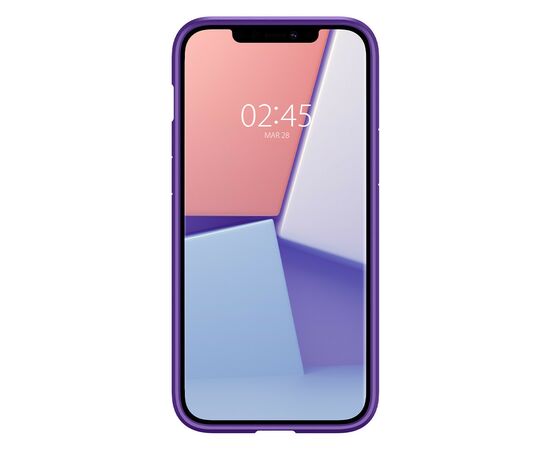 Чехол для моб. телефона Spigen iPhone 12 Crystal Hybrid, Hydrangea Purple (ACS01478), изображение 2 Чехол для моб. телефона Spigen iPhone 12 Crystal Hybrid, Hydrangea Purple (ACS01478), изображение 2