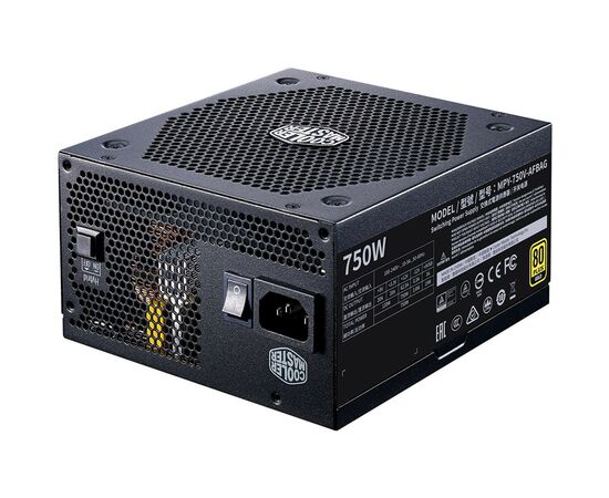 Блок питания CoolerMaster 750W V Gold V2 (MPY-750V-AFBAG-EU), изображение 4 Блок питания CoolerMaster 750W V Gold V2 (MPY-750V-AFBAG-EU), изображение 4