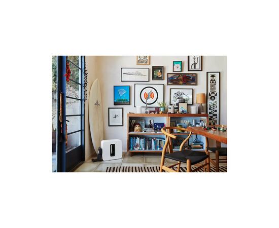Домашний сабвуфер Sonos Sub Gen3 White (SUBG3EU1), изображение 8 Домашний сабвуфер Sonos Sub Gen3 White (SUBG3EU1), изображение 8