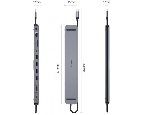 Концентратор REAL-EL CQ-1000, space grey (EL123110005), изображение 7 Концентратор REAL-EL CQ-1000, space grey (EL123110005), изображение 7