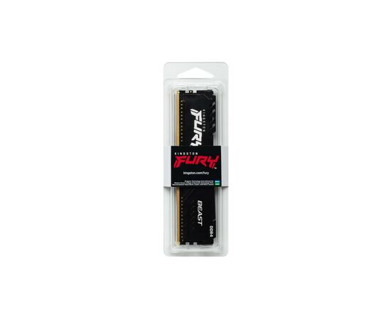 Модуль памяти для компьютера DDR4 8GB 3200 MHz Fury Beast Black Kingston Fury (ex.HyperX) (KF432C16BB/8), изображение 5 Модуль памяти для компьютера DDR4 8GB 3200 MHz Fury Beast Black Kingston Fury (ex.HyperX) (KF432C16BB/8), изображение 5