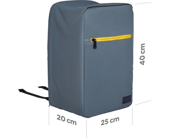 Рюкзак для ноутбука Canyon 15.6" CSZ01 Cabin size backpack, Gray (CNE-CSZ01GY01), изображение 10 Рюкзак для ноутбука Canyon 15.6" CSZ01 Cabin size backpack, Gray (CNE-CSZ01GY01), изображение 10