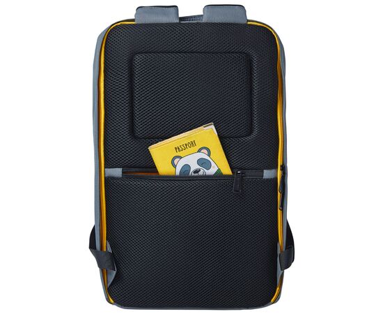 Рюкзак для ноутбука Canyon 15.6" CSZ01 Cabin size backpack, Gray (CNE-CSZ01GY01), изображение 7 Рюкзак для ноутбука Canyon 15.6" CSZ01 Cabin size backpack, Gray (CNE-CSZ01GY01), изображение 7