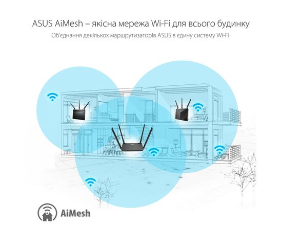 Маршрутизатор ASUS RT-AX1800U, зображення 10 Маршрутизатор ASUS RT-AX1800U, зображення 10