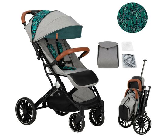 Коляска MoMi Estelle Dakar Jungle (WOSP00022), изображение 2 Коляска MoMi Estelle Dakar Jungle (WOSP00022), изображение 2