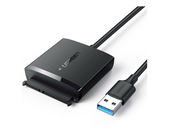 Перехідник USB 3.0 Type-А to SATA III (F) CM257 Ugreen (60561)