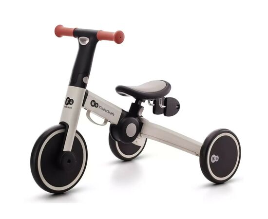 Детский велосипед Kinderkraft 3 в 1 4TRIKE Silver Grey (KR4TRI22GRY0000) (5902533922413), изображение 4 Детский велосипед Kinderkraft 3 в 1 4TRIKE Silver Grey (KR4TRI22GRY0000) (5902533922413), изображение 4